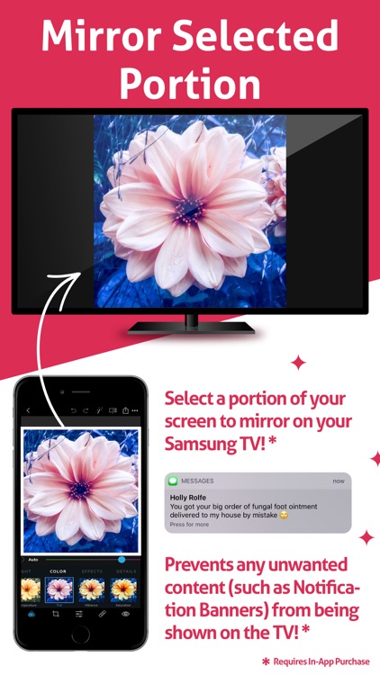 Mirror for Samsung TV HD