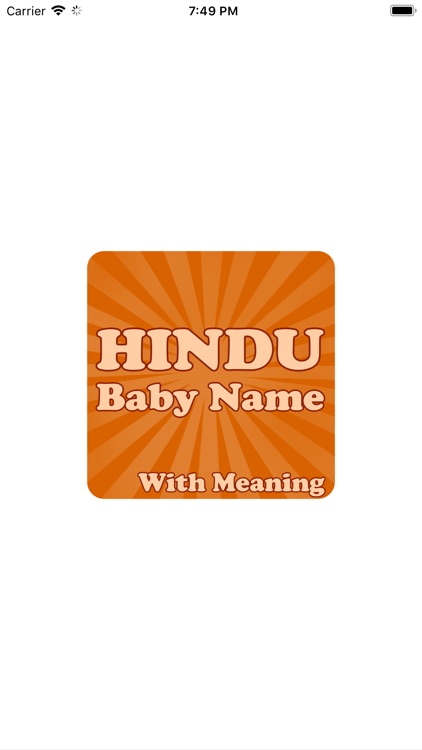 Fancy Hindu Baby Name