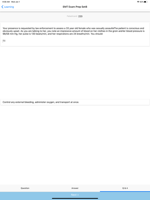 Screenshot #5 pour EMT Exam Prep Notes&Quizzes