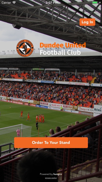 Dundee United Ordering App