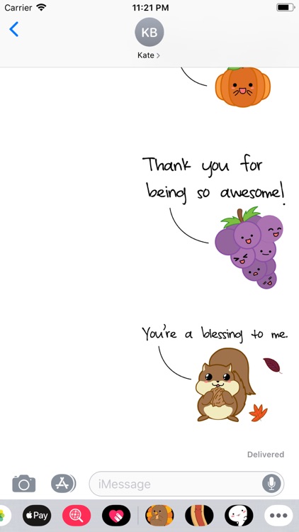 Cute Thanksgiving screenshot-4