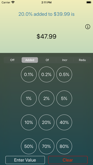 How to cancel & delete Fast Percent - Calculator Tool from iphone & ipad 2