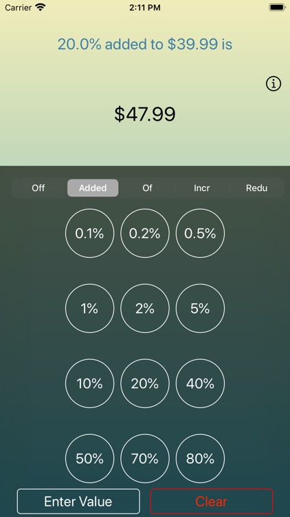 Fast Percent - Calculator Tool