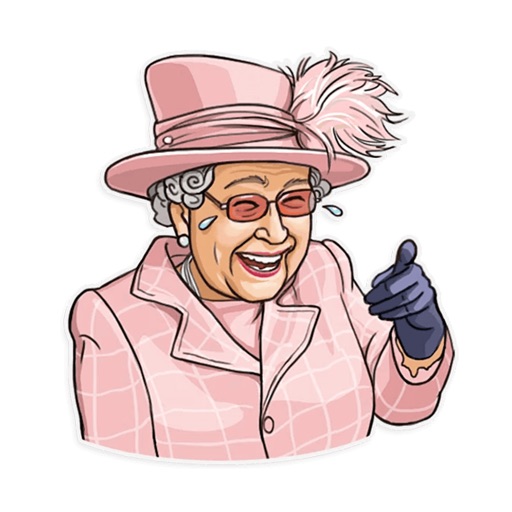 The Queen Elizabeth Stickers