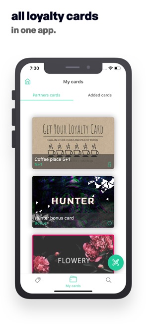 Scardy: Discount card manager