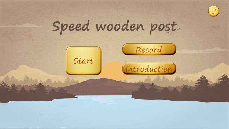 Speed Wooden Post