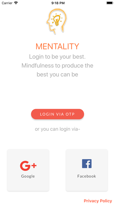 Mentality, The Mindfulness App screenshot 2
