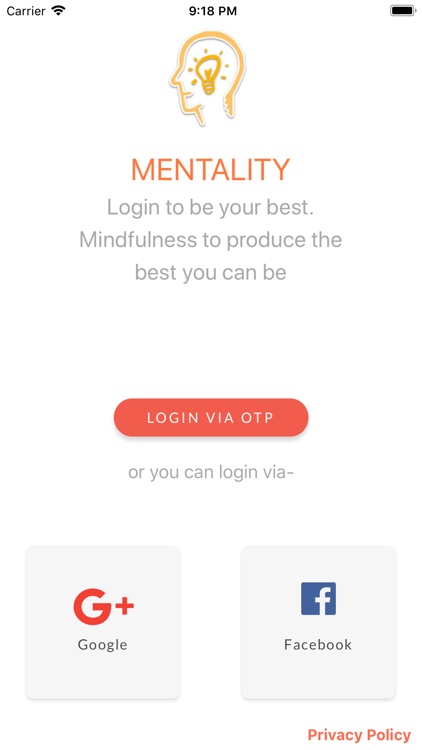Mentality, The Mindfulness App