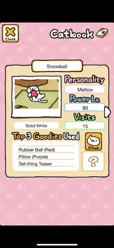 Captura 3 Neko Atsume: Kitty Collector iphone