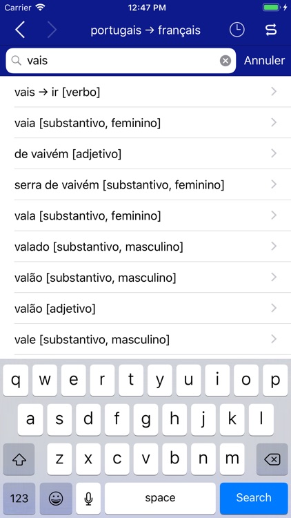 Accio French-Portuguese screenshot-3
