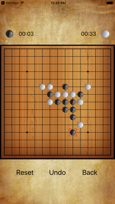 Gomoku (Renju, Gobang)2 player screenshot 4