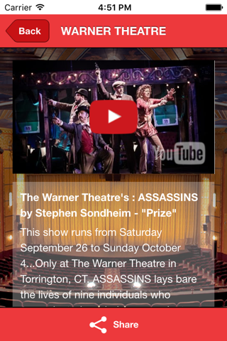 Warner Theatre CT screenshot 4