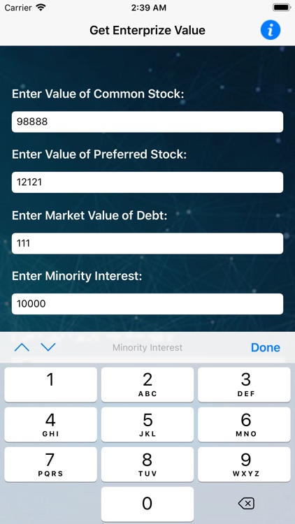 Get Enterprize Value Now