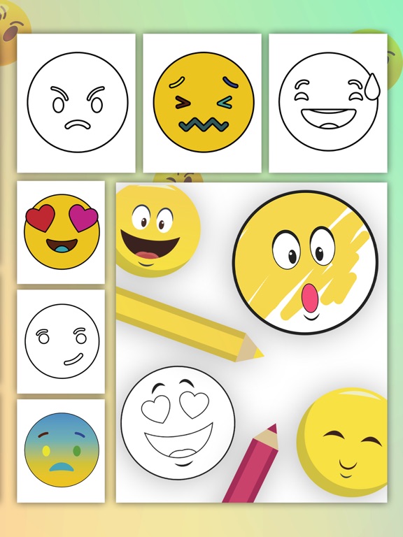 My Emoji coloring book game screenshot 3