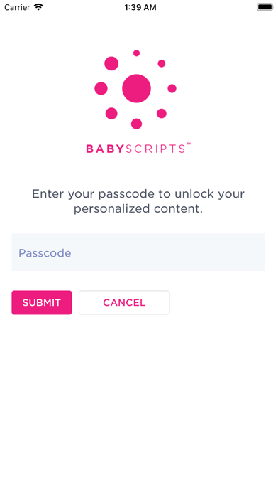 Babyscripts myJourney screenshot 2