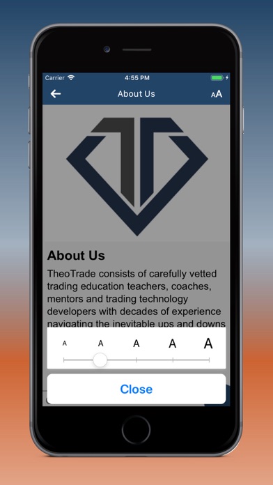 TheoTRADE Mobile screenshot 4