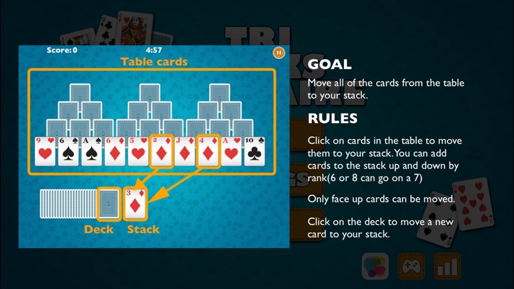 Tri-Peaks Solitaire screenshot-4