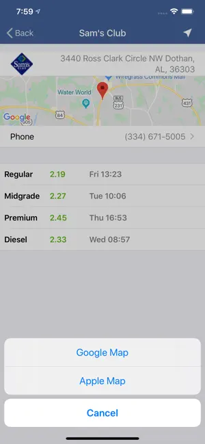 Captura de Pantalla 3 Gas Prices Near You iphone
