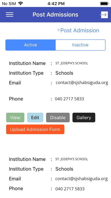 How to cancel & delete Admissions Institute from iphone & ipad 4