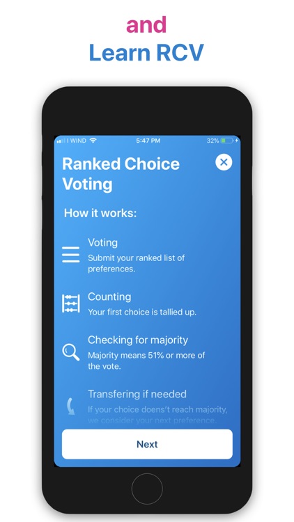 FairVote: Ranked-Choice Voting screenshot-5