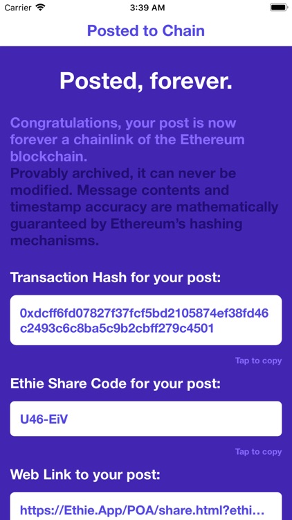 Ethie - Proof of Archive screenshot-5