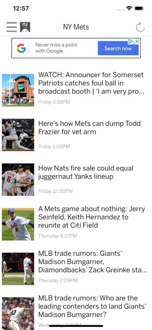 NJ.com: New York Mets News