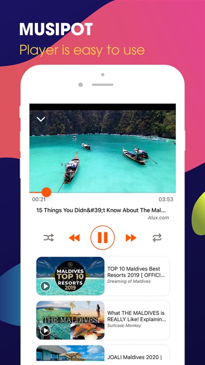 Musipot - Music Player screenshot-3