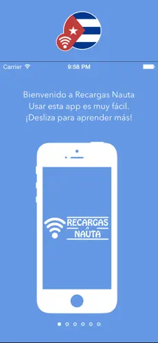 Captura de Pantalla 1 Recargas Nauta iphone