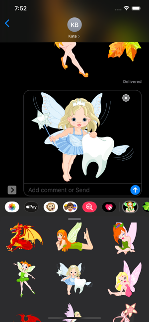 Fairies Stickers & Emojis(圖7)-速報App