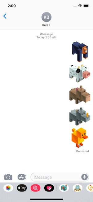 Animals Isometric Stickers(圖2)-速報App