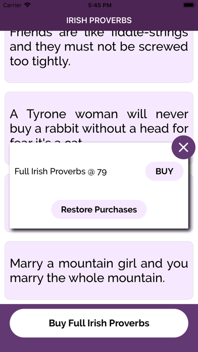 Irish Proverbs screenshot 3