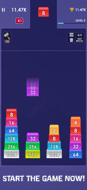 2048 Solitaire Merge Bricks(圖1)-速報App