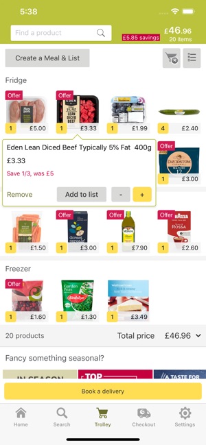 Ocado: groceries made easy(圖3)-速報App