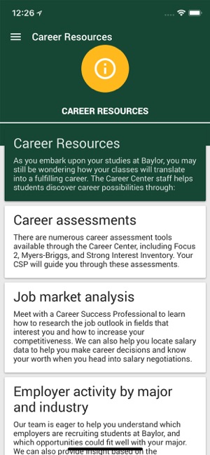 Baylor Career Day(圖4)-速報App