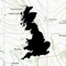 This app gives 100% offline topographic map coverage of Great Britain installed directly with the app