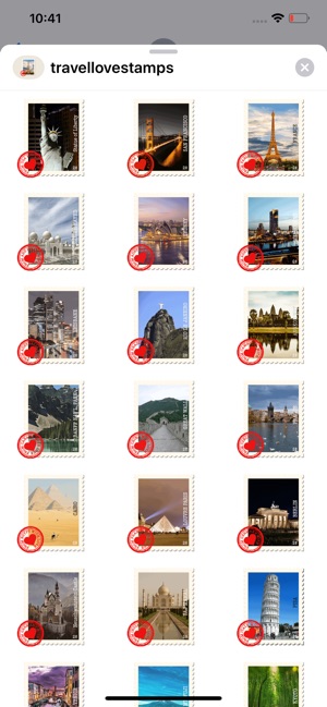 Travel Love Stamps Stickers(圖4)-速報App