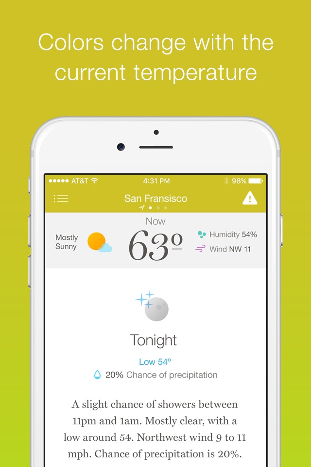 Weather Simple – NWS Forecasts screenshot 3