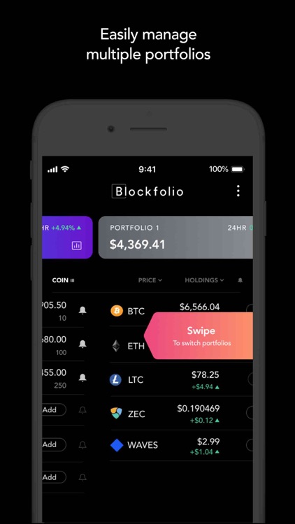 Blockfolio - Crypto Tracker screenshot-6