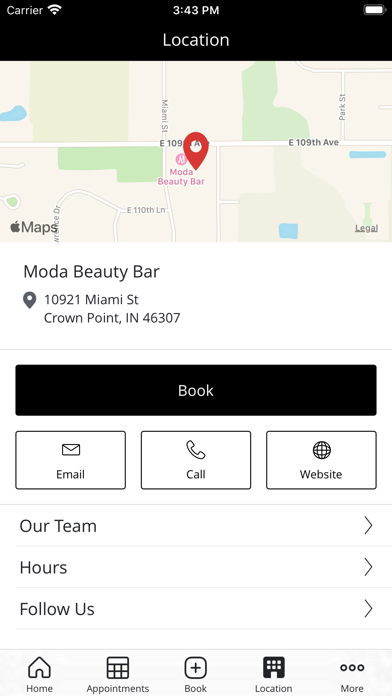 Moda Beauty Bar screenshot 4