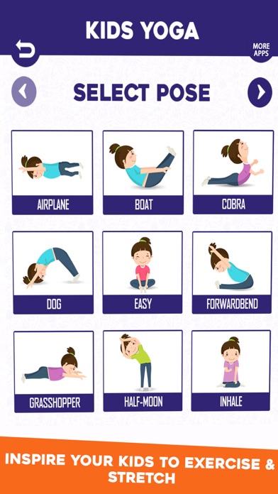 Yoga For Kids Daily Fitness screenshot 3