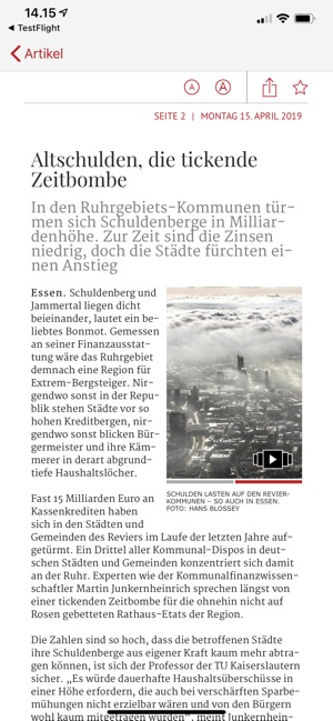 WR ZEITUNG DIGITAL(圖5)-速報App