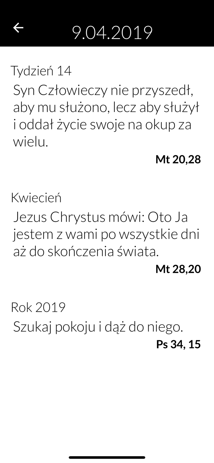 Biblia na co dzień