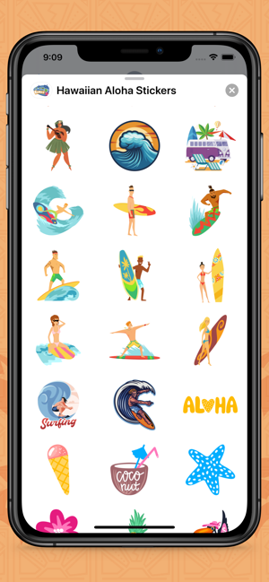 Hawaiian Aloha Stickers(圖4)-速報App