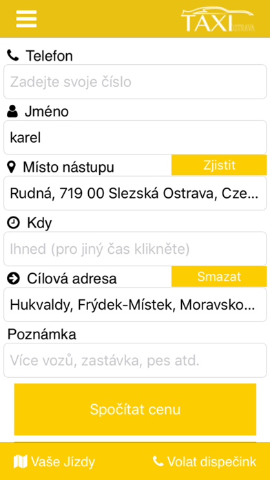 Taxi Ostrava screenshot 3