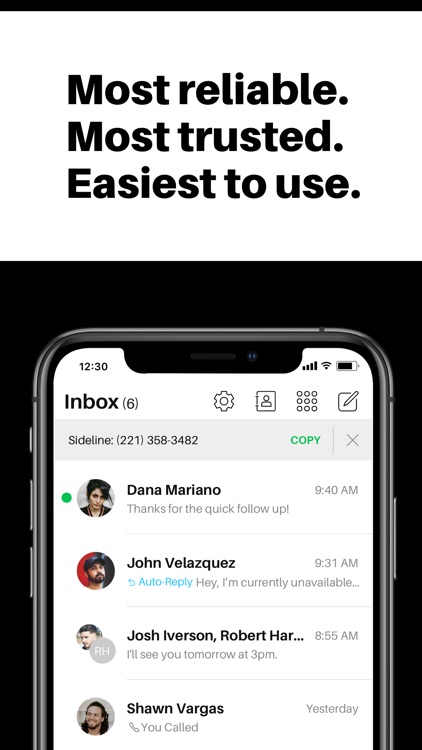 Sideline Business Phone Number