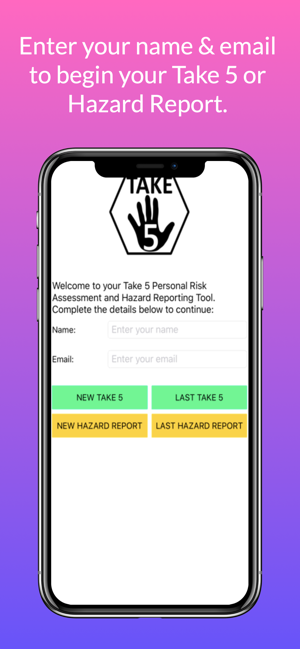 Take5 Personal Risk Assessment(圖1)-速報App