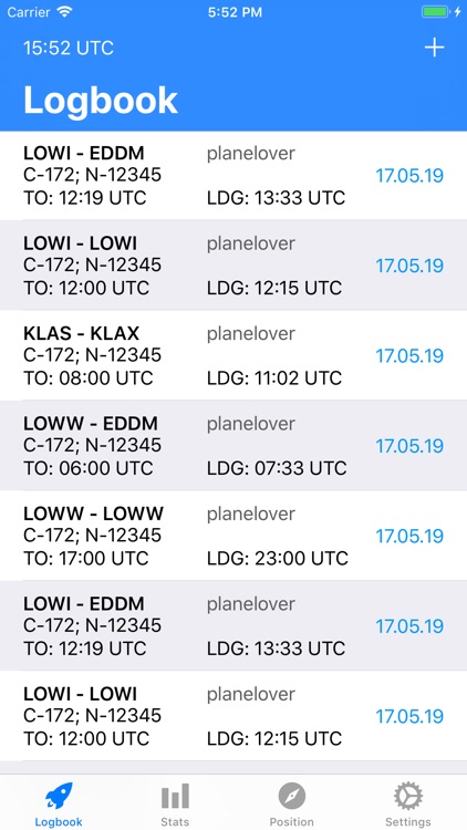 SkyPilot 2 - Pilot Logbook