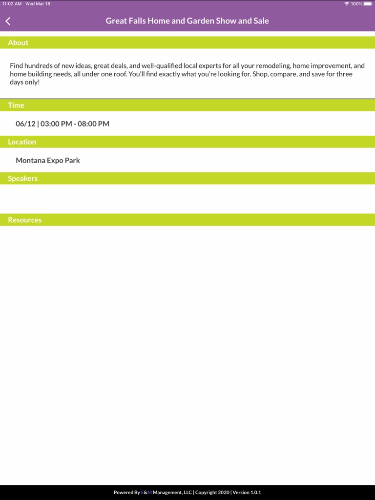 【图】Great Falls Home & Garden Show(截图3) 【图】Great Falls Home & Garden Show(截图3)