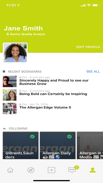 Allergan Dot screenshot 4