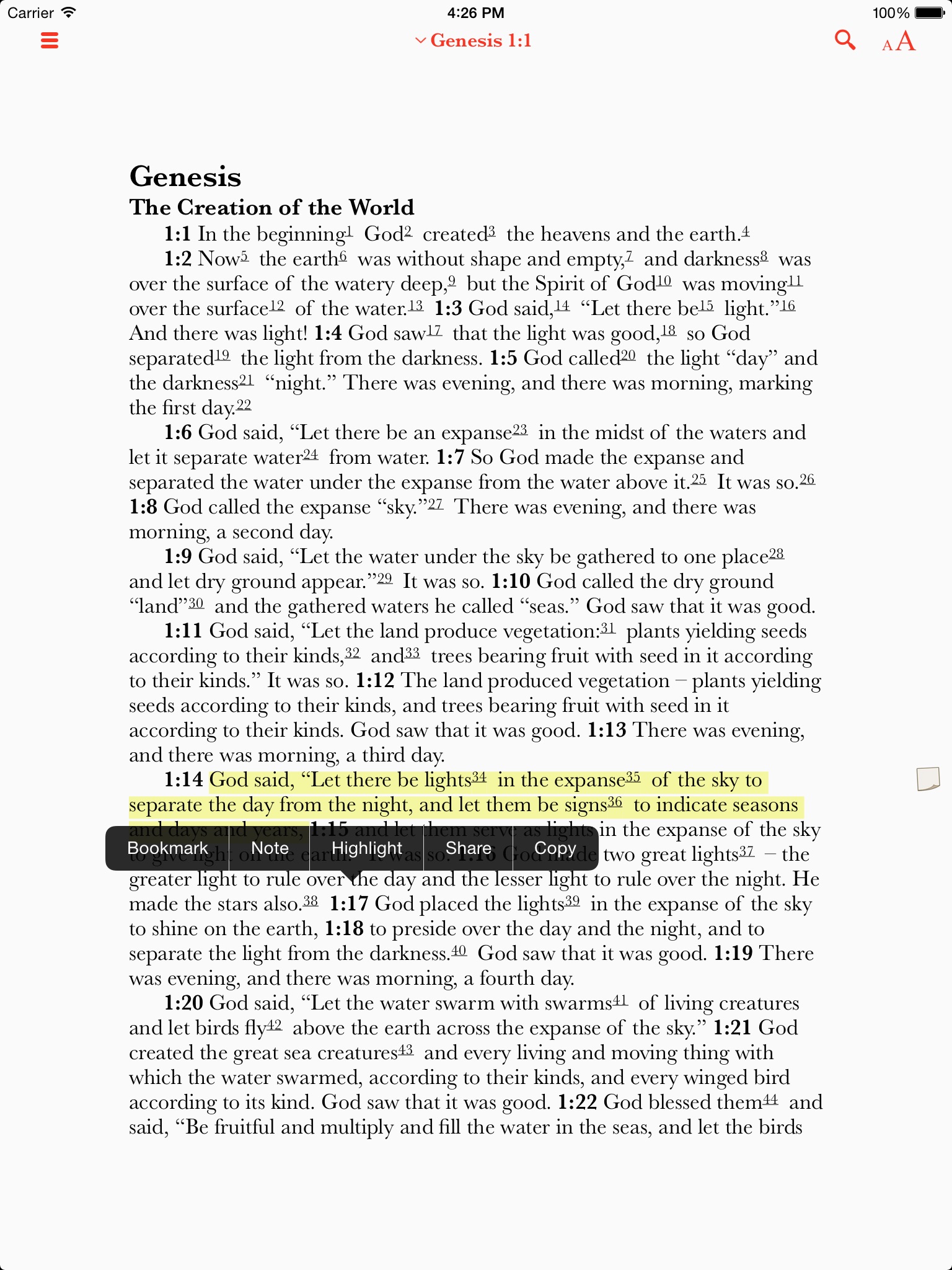 NET Bible (Formerly Lumina) screenshot 3